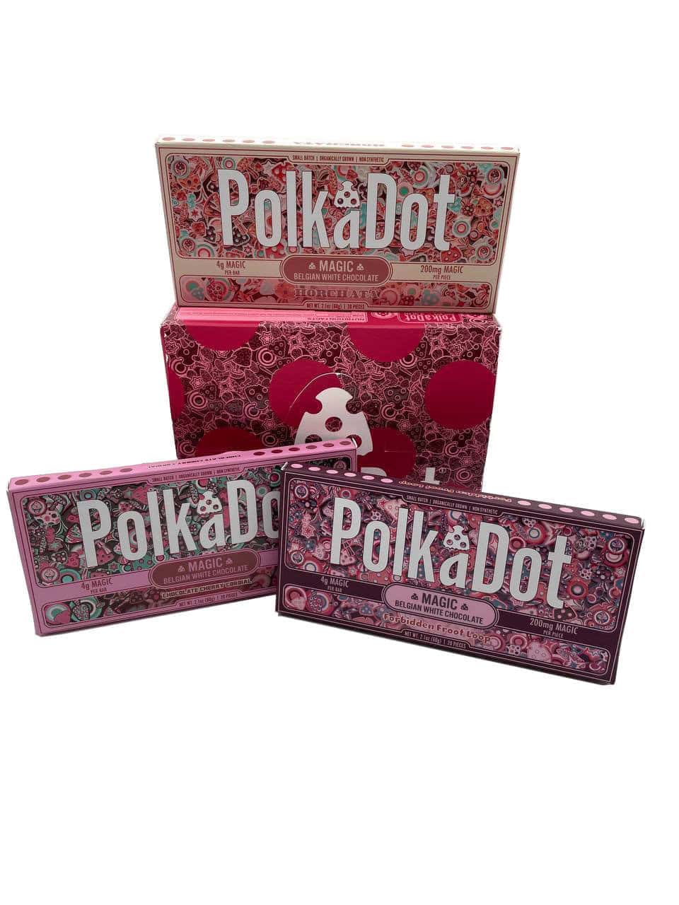 POLKA DOT CHOCOLATE BARS